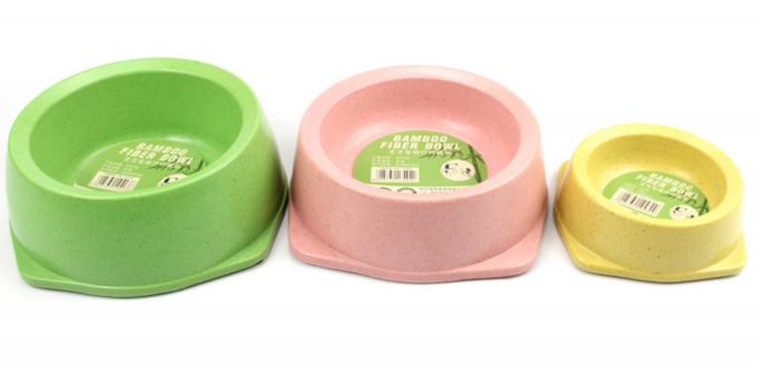 Vật liệu tuyệt vời Bamboo 3 kích cỡ Pet salad Bowl 0