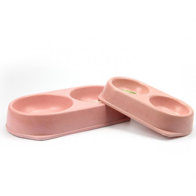 Chuyên nghiệp làm màu sắc hấp dẫn tre Pet Feeder Bowl 1