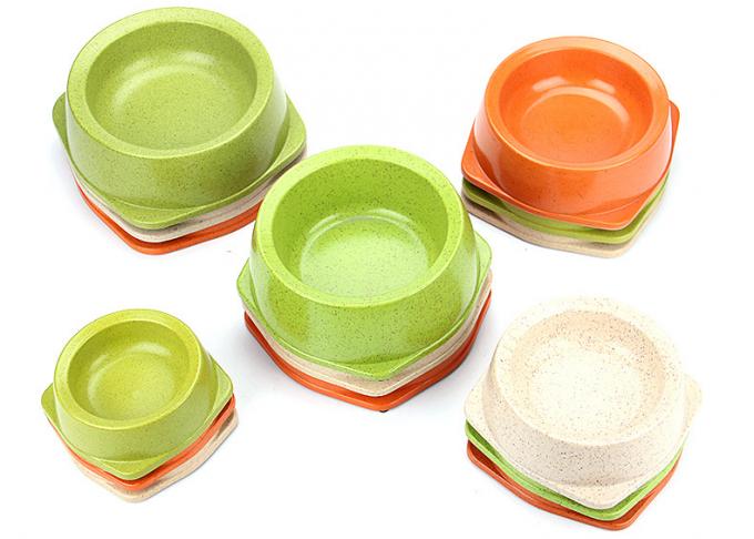 Bamboo Fiber Environmental Pet Food Bowl cho chó 1
