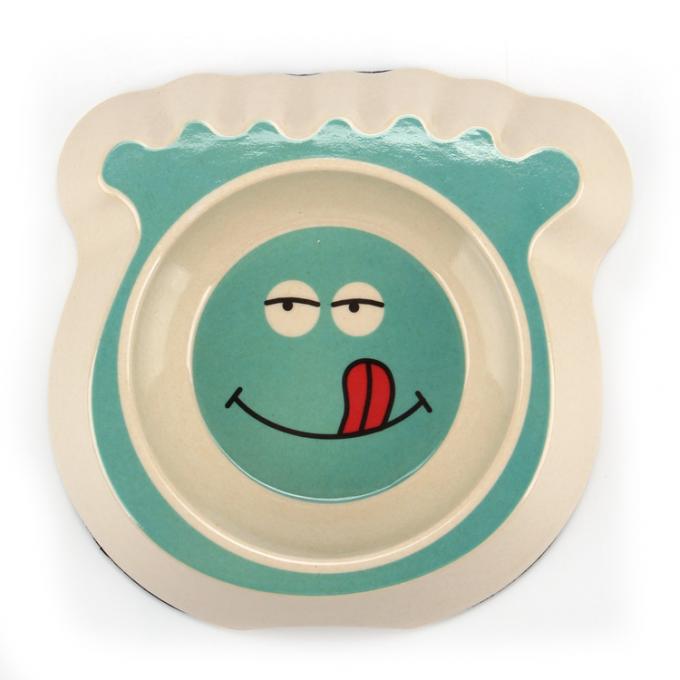 Bamboo Pet Feeder Chiên và Mèo Food Bowl 1