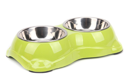 Nhà máy cung cấp chất lượng cao Double Pet Water&Food Bowl 0