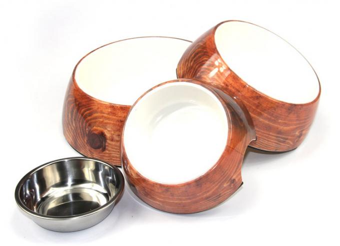 100% Melamine 180ml 310ml 700ml Dog Bowl Dog Bowl Stainless lớn và lớn Pet Food Bowl 4
