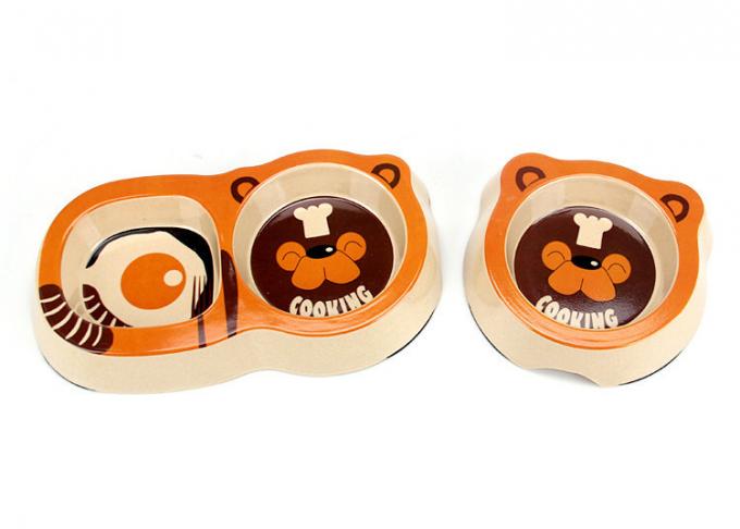 D&aacute;ng vẻ dễ thương v&agrave; đẹp Bamboo Pet Cat&Dog Feeding Bowl 1