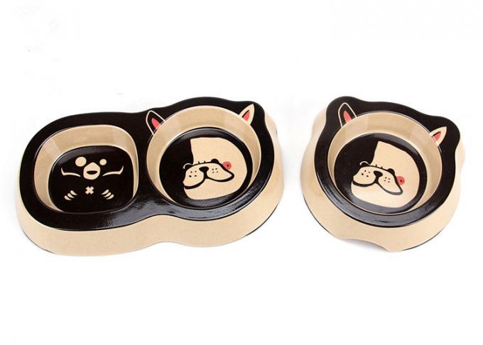 D&aacute;ng vẻ dễ thương v&agrave; đẹp Bamboo Pet Cat&Dog Feeding Bowl 4