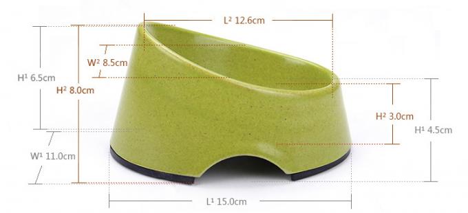 Gi&aacute; tốt nhất Bamboo Cat&Dog Pet Feeding Bowl 4