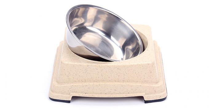 Chất lượng tốt b&aacute;n bu&ocirc;n b&aacute;n n&oacute;ng tre th&eacute;p kh&ocirc;ng gỉ ch&oacute; ch&oacute; con ch&oacute; ăn ch&eacute;n thức ăn 2