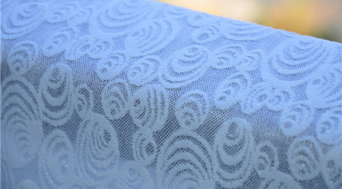 Vải bọc vải Jacquard màu trắng Váy cưới Vải 57/58 "Chiều rộng Thương hiệu TRUNG THÀNH OEM