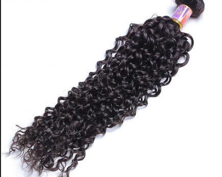 Ấn Độ Curly tóc con người mở rộng cho phụ nữ tự nhiên đen remy đầy đủ tóc giả tóc người