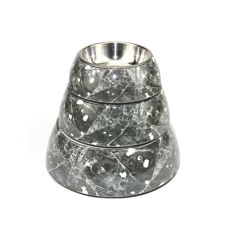 100% Melamine 180ml 310ml 700ml Dog Bowl Dog Bowl Stainless lớn và lớn Pet Food Bowl