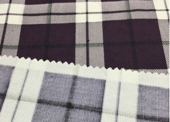 100% Cotton Ribstop Strip 21w Stretch Corduroy Fabric