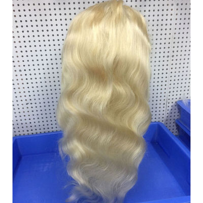 Natural Hairline Full Lace Human Hair Wigs With Bangs / Wet And Wavy Hair Extensions abc (Màu tóc tự nhiên)