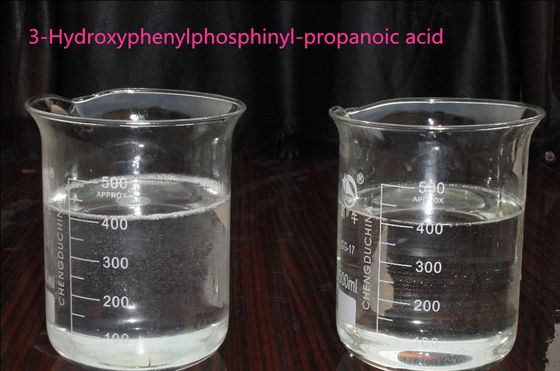 Cas 14657-64-8 Chất phụ gia chống cháy 72% Hydroxyphenylphosphinyl-propanoic acid L1111liquid 0701v1