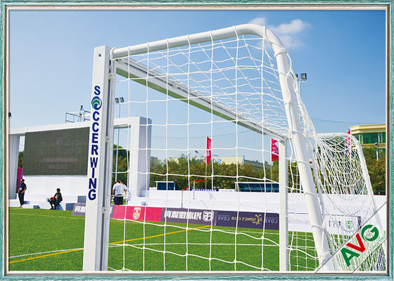 Bảo vệ gỉ Thiết bị sân bóng đá Phân đội bóng đá 11 Man Football Goal Post