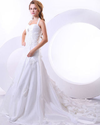 Đặt váy cưới cho con chim, con gái, phụ nữ