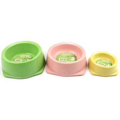 Vật liệu tuyệt vời Bamboo 3 kích cỡ Pet salad Bowl