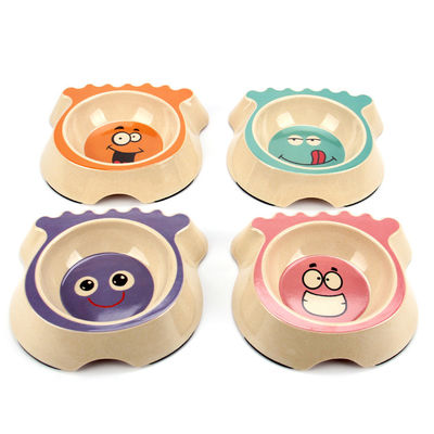 Bamboo Pet Feeder Chiên và Mèo Food Bowl