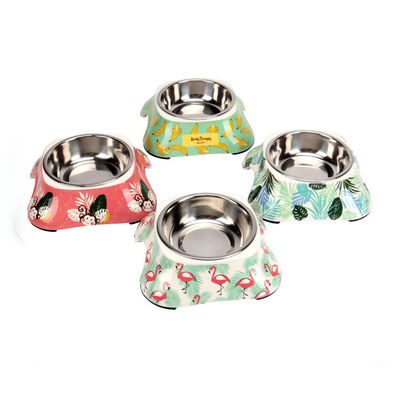 Thiết kế mới 180ml Wholesale Melamine Pet Food Bowl với bốn màu sắc