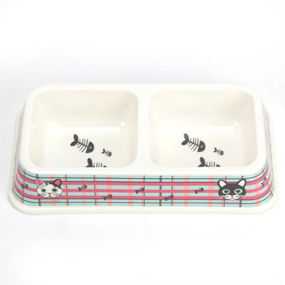 Giá bán buôn nhà máy tùy chỉnh Quảng trường Melamine Dog&Cat Pet Bowl