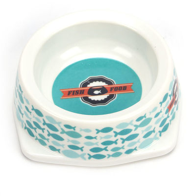 Chén chống kiến cho chó mèo vòng nước nhựa