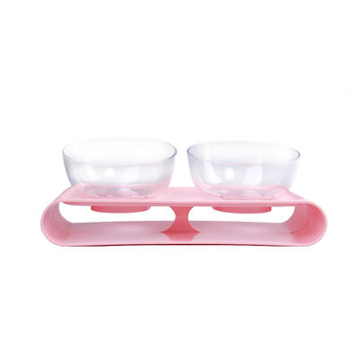 Kiểu mới 2 bát ABS Eco-Friendly Diner Set cho Chăn nuôi vật nuôi
